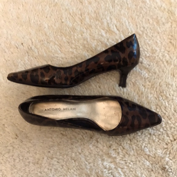 Antonio melani leopard shoes Clearance